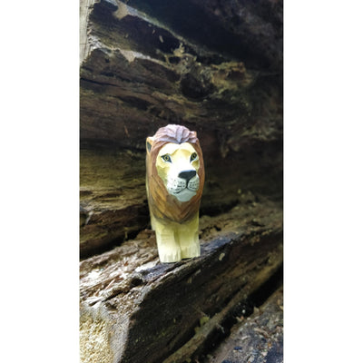 Wudimals® Lion Wooden Figure