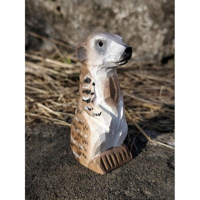 Wudimals® Meerkat Wooden Figure