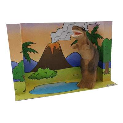Wudimals® Prehistoric Habitat Diorama (Digital File)