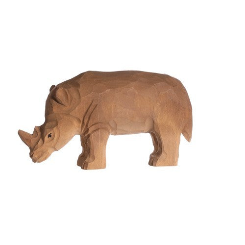 Wudimals® Rhinoceros Wooden Figure