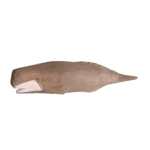 Wudimals® Sperm Whale Wooden Figure