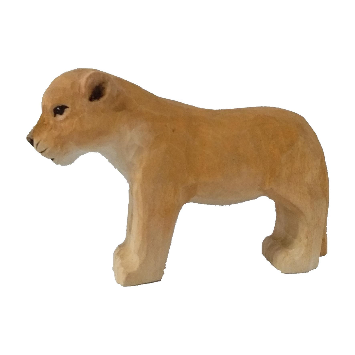 Wudimals® Wooden Lion Cub Animal Toy