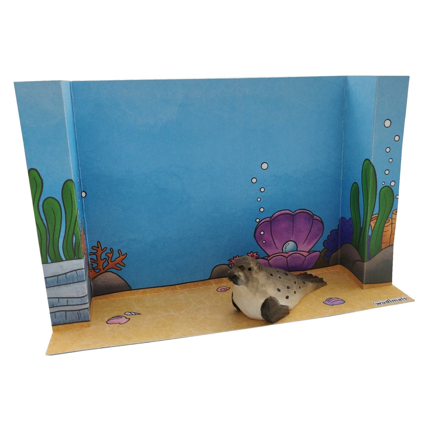 Wudimals® Underwater Habitat Diorama(Digital File)