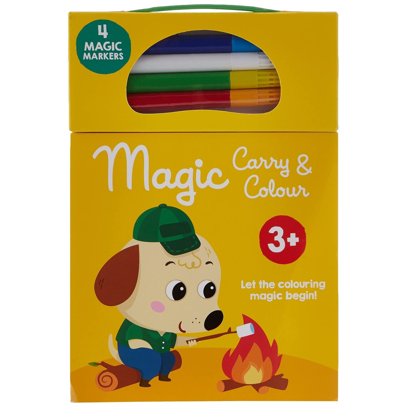 Magic Carry And Colour Book - Yellow Dog
