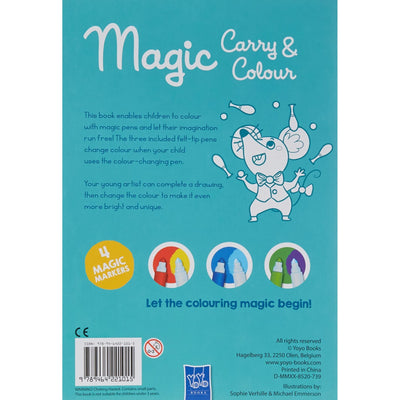 Magic Carry Colour Book - Green Kangaroo