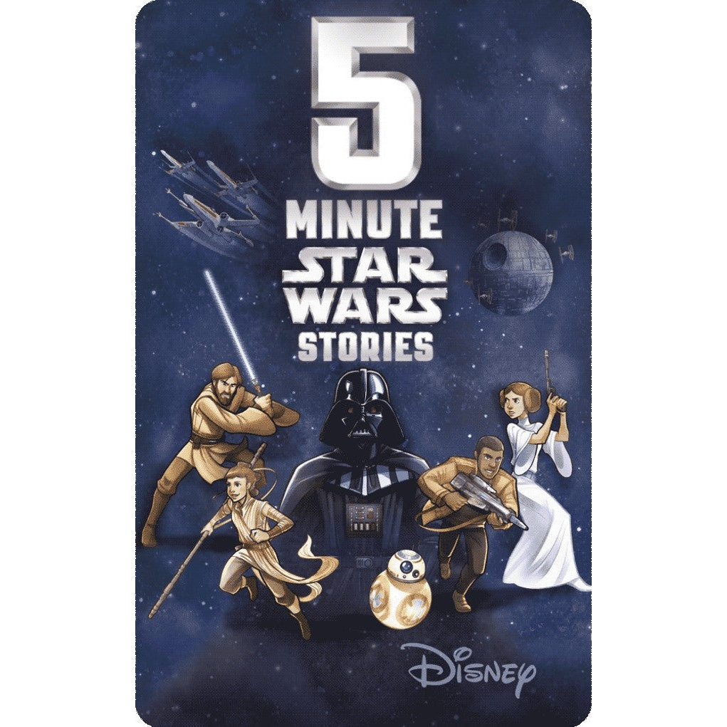 Yoto Card - Disney 5 Minute Star Wars Stories - Child Friendly Audio Story Card for the Yoto Player