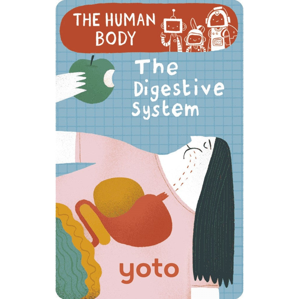 Yoto Card - The Human Body - The Digestive System - Child Friendly Audio Story Card for the Yoto Player