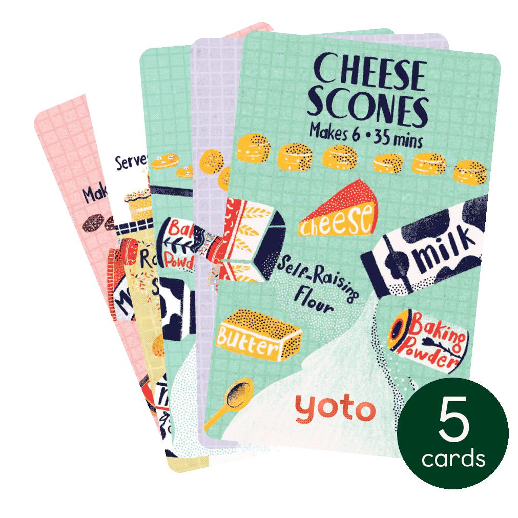 Yoto Cards - Baking With Yoto - Child Friendly Audio Cards for the Yoto Player