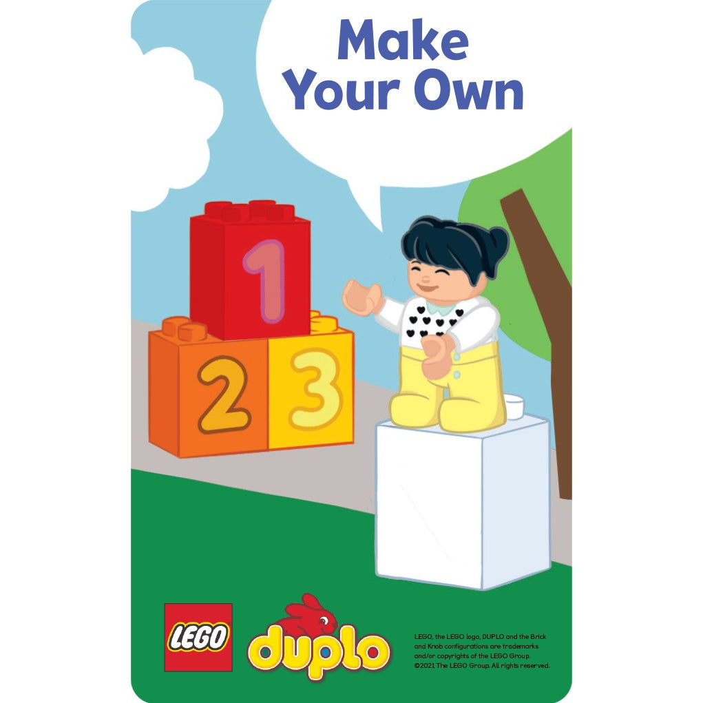 Yoto Cards - Lego DUPLO - 1 2 3 Play with Me - Child Friendly Audio Learning Cards for the Yoto Player