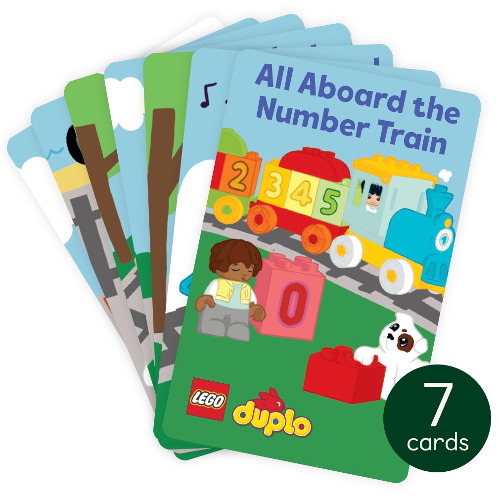 Yoto Cards - Lego DUPLO - 1 2 3 Play with Me - Child Friendly Audio Learning Cards for the Yoto Player