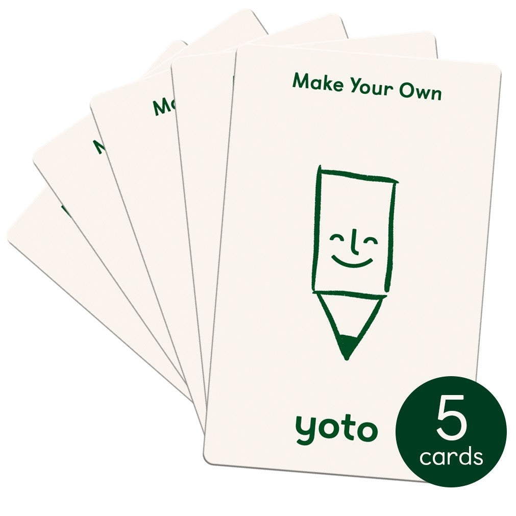 Yoto Cards - Make Your Own Cards (Pack of 5)
