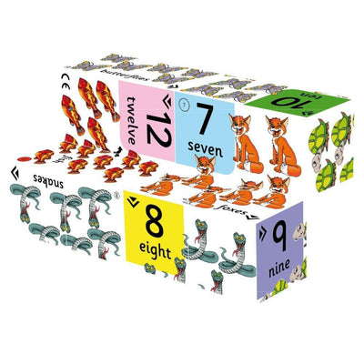 Zoobookoo Numbers Cube Book - Find The Odd One Out