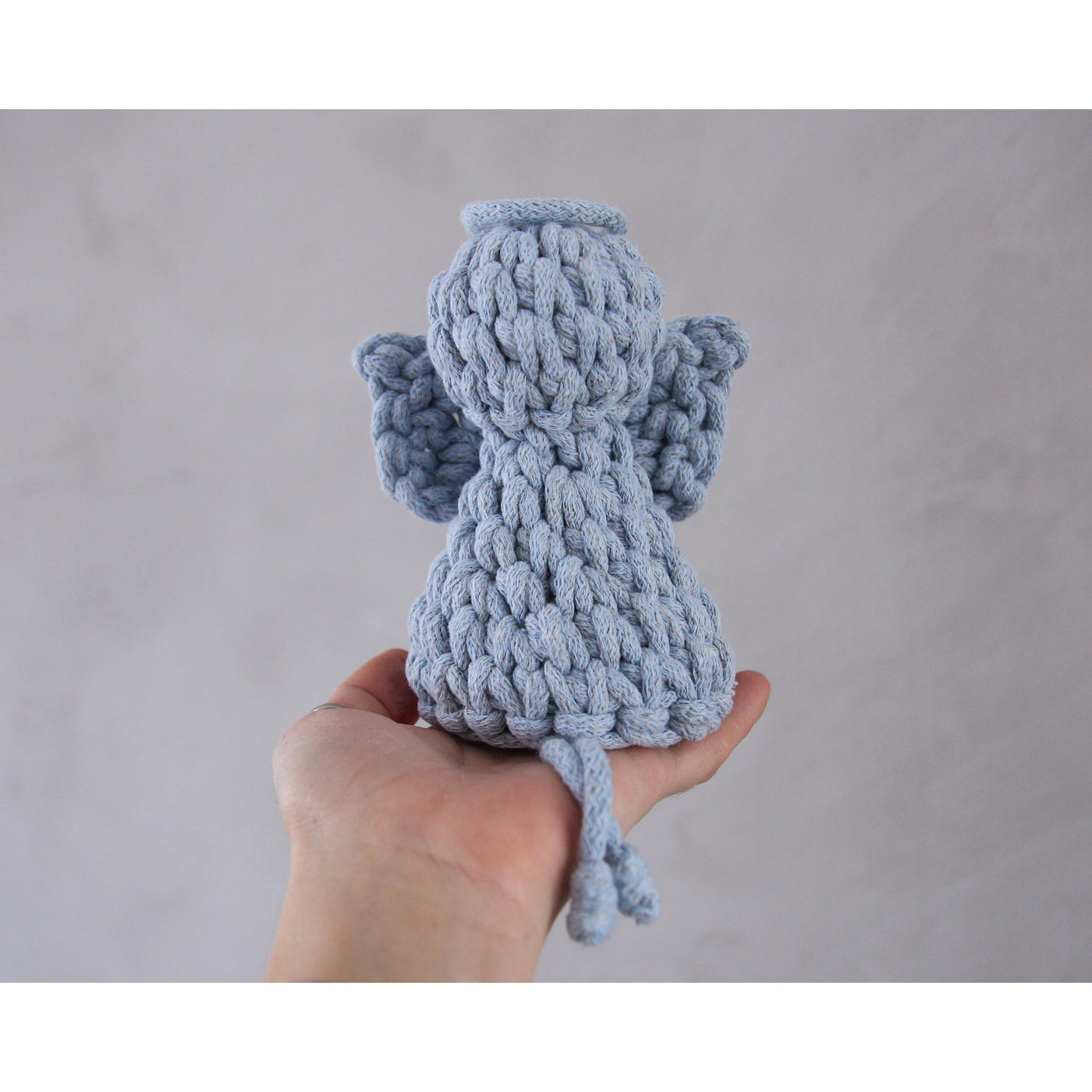 Crochet Angel | Marl Blue