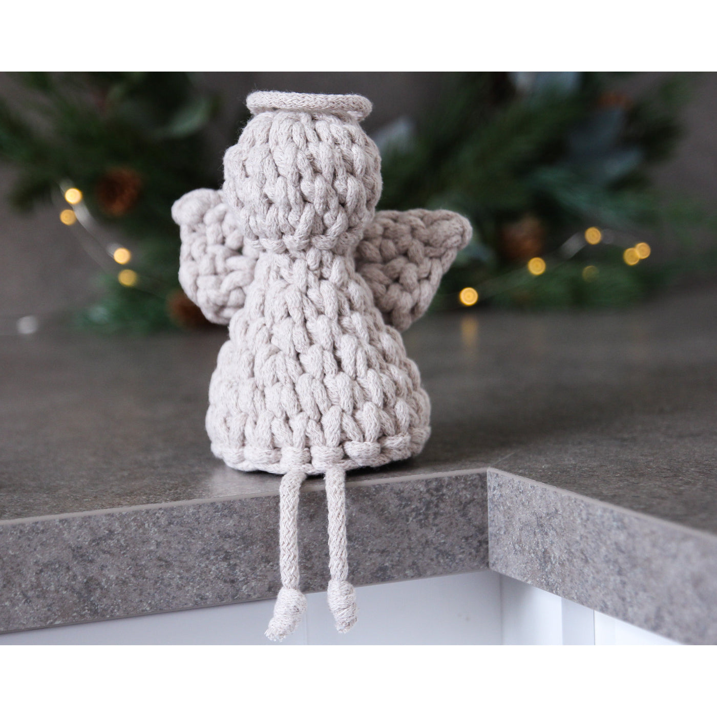 Crochet Angel | Oatmeal
