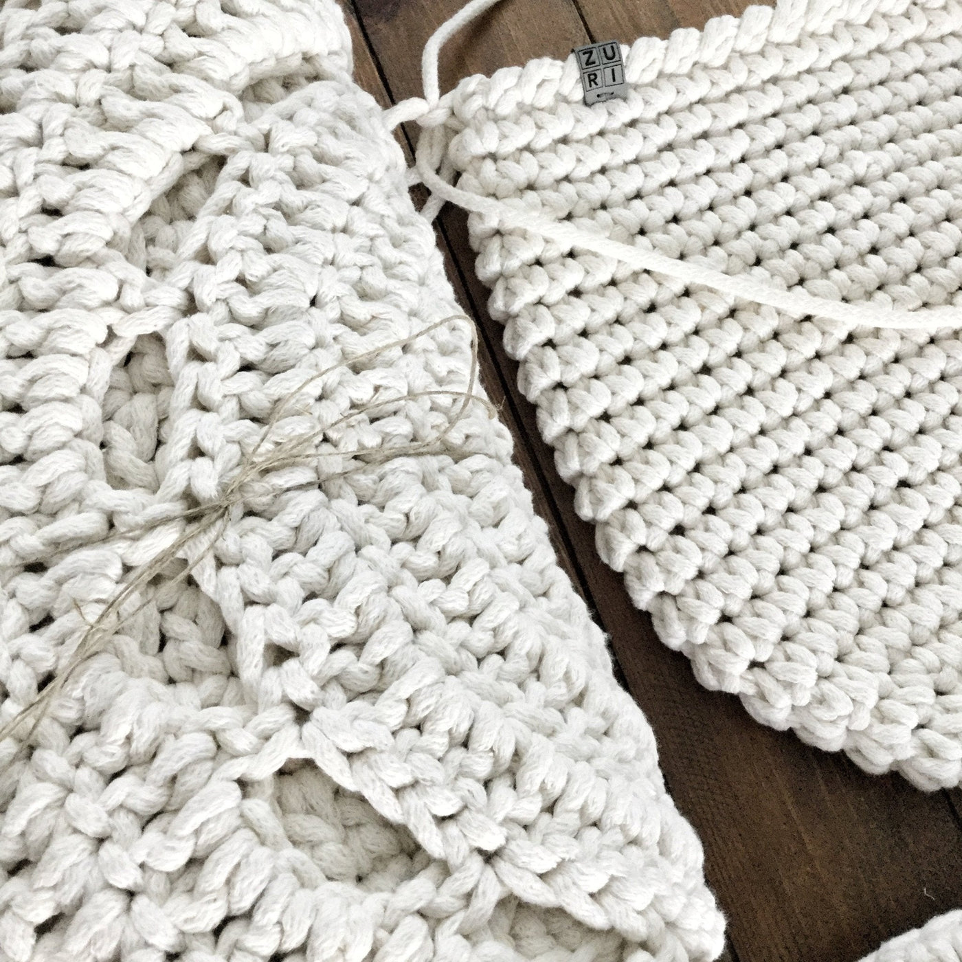 Crochet Doily Rug | Ivory