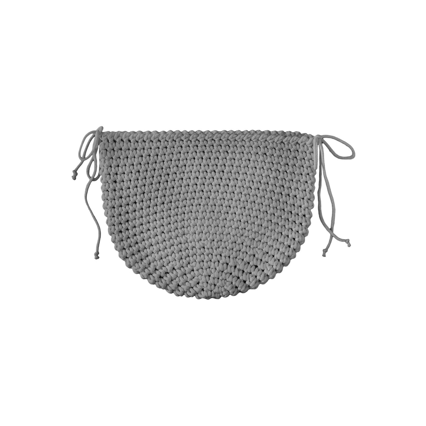 Crochet Pocket | Dark Grey