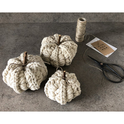 Crochet Pumpkins (Set Of 3)