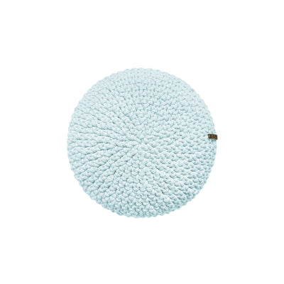 Crochet Round Cushion | Marl Mint