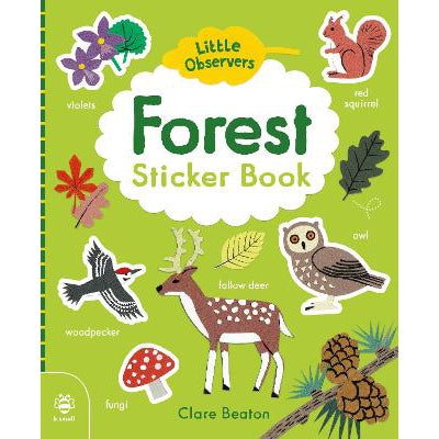 Forest Sticker Book
