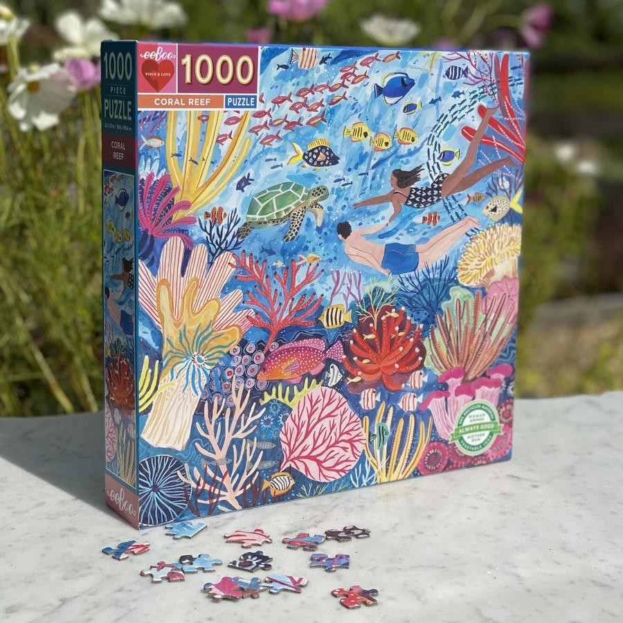 eeBoo 1000 Piece Puzzle - Coral Reef
