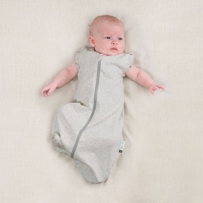 ErgoPouch - Cocoon Swaddle Bag - Grey Marle - 0.2 TOG