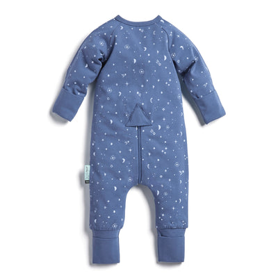 ErgoPouch - Layers Long Sleeve Babygrow - Night Sky - 0.2 TOG