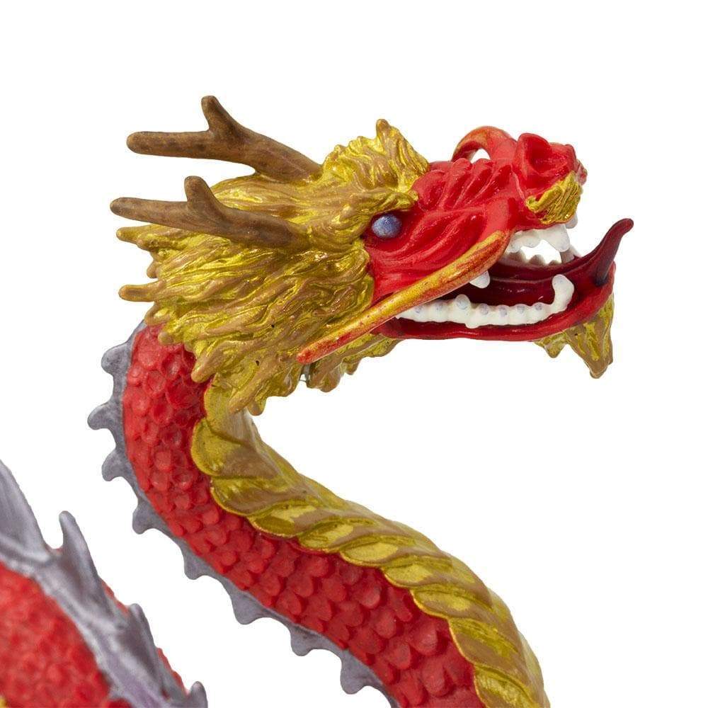 Horned Chinese Dragon Small World Figure