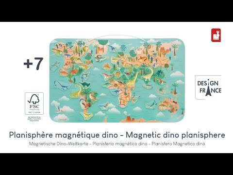 Dino - Magnetic Dino Planisphere