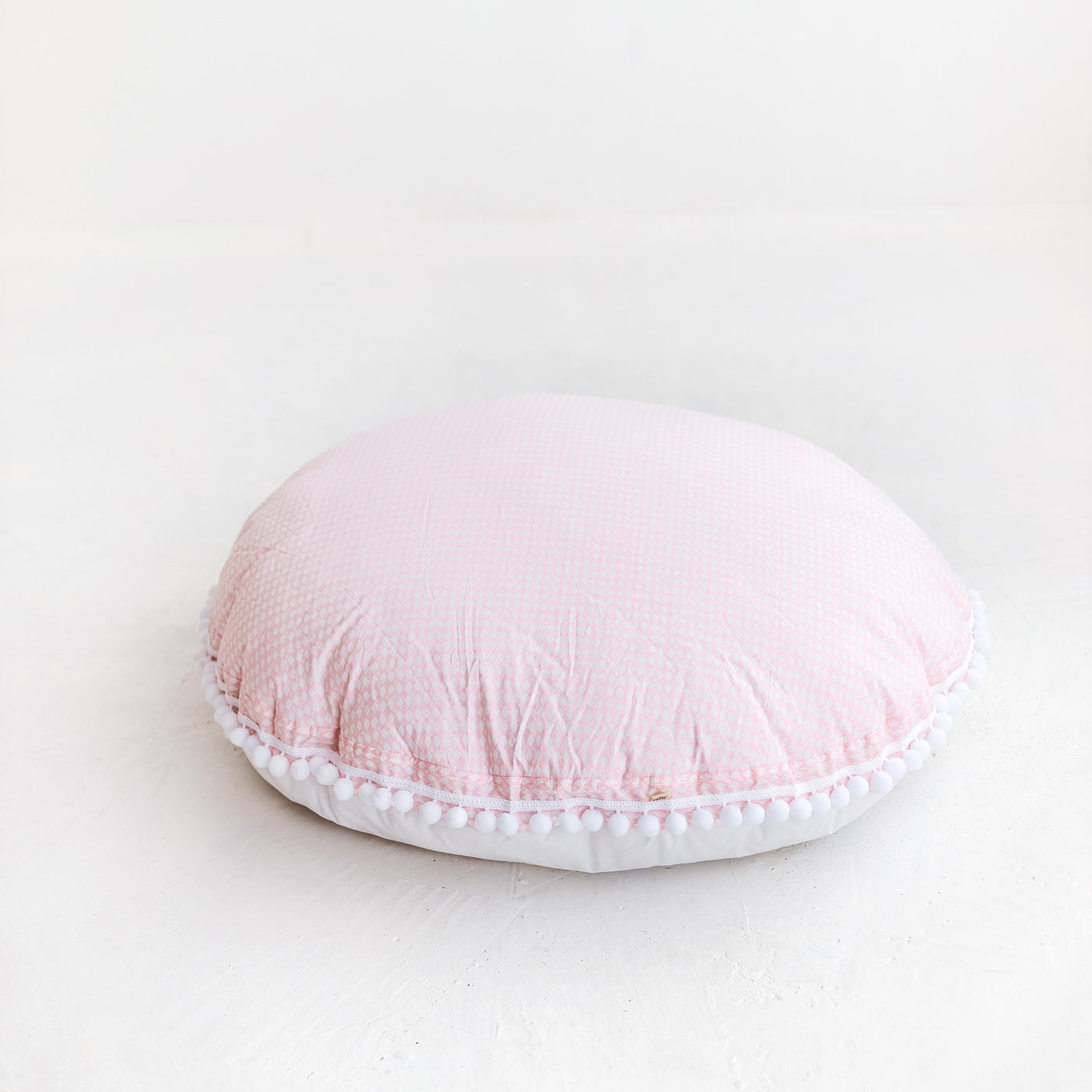 Minicamp Big Floor Cushion Rhombus Diamond Pink-minicamp-Yes Bebe