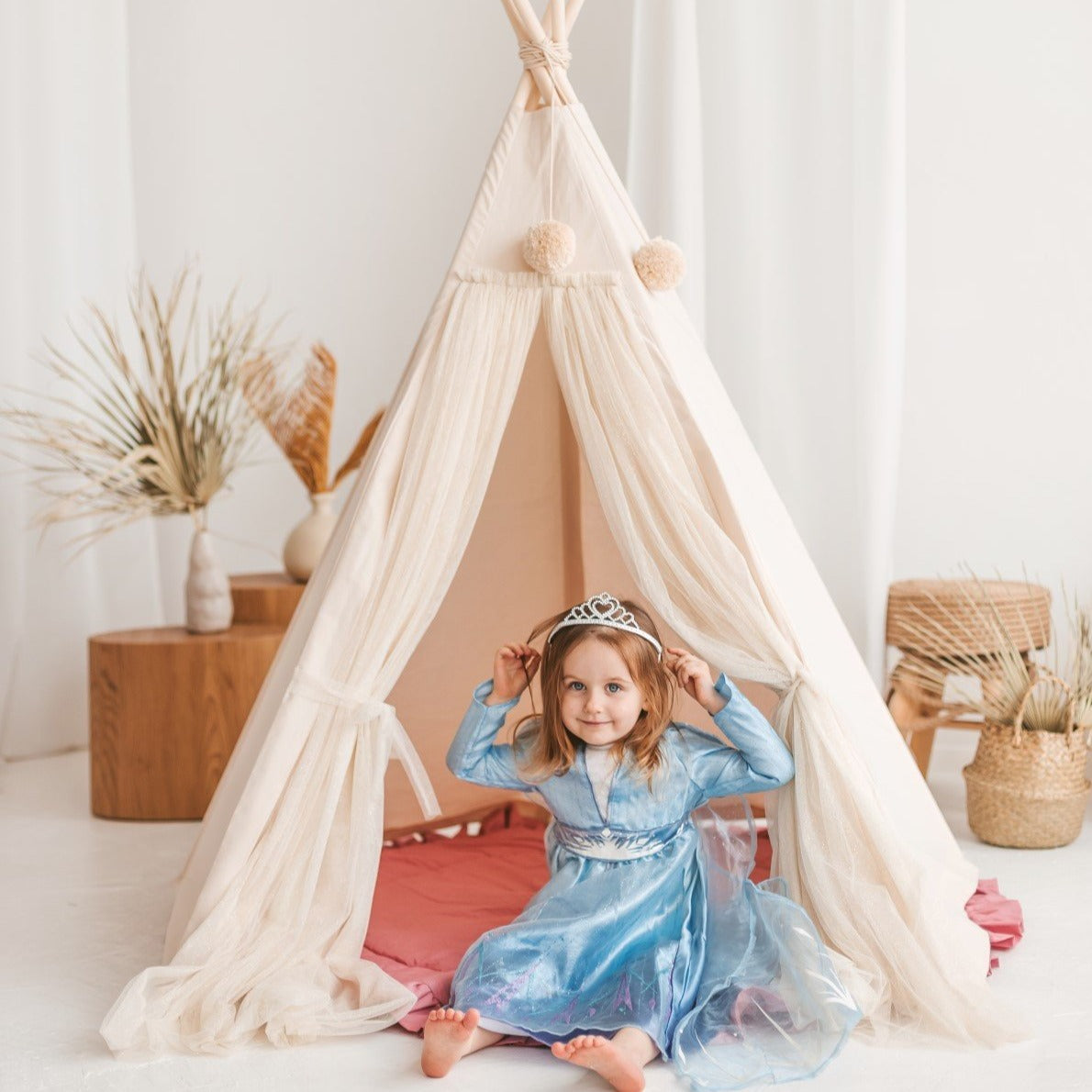 Minicamp Fairy Kids Play Tent With Tulle-minicamp-Yes Bebe
