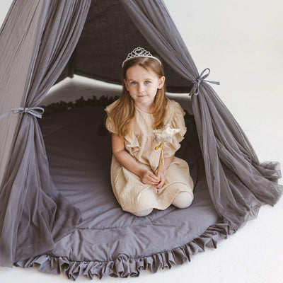 Minicamp Fairy Teepee In Grey-minicamp-Yes Bebe