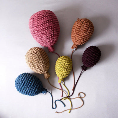 Crochet Balloon | Black-vendor-unknown-Yes Bebe