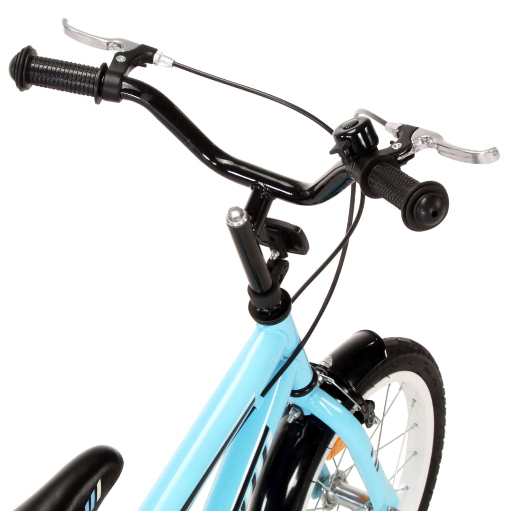 Kids Bike 14 inch Black and Blue-vidaXL-Blue-N/A-Yes Bebe
